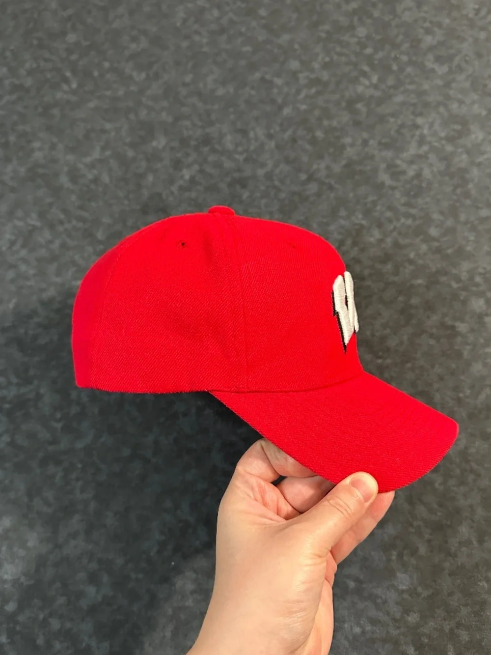 Vintage University of Wisconsin Badgers Team Spirit NCAA Snapback Hat